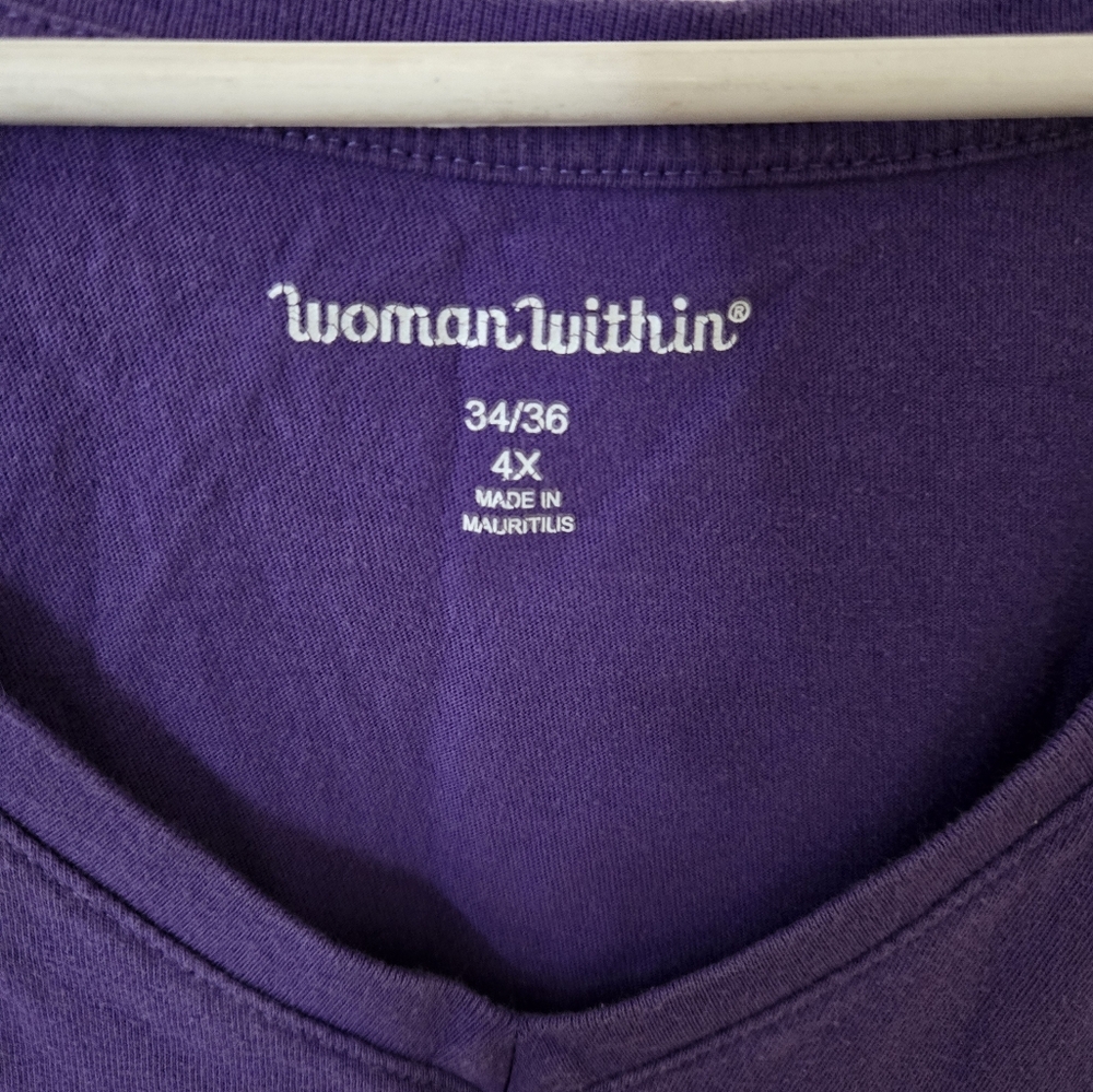 Woman within plus size tunic 4x